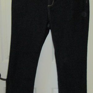SUSAN GRAVER PETITE HIGH STRETCH DENIM FLY FRONT 5 POCKET JEANS SIZE 14P